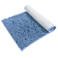 thumbnail image 1 of Hitime Soft Chenille Bath Rug Mat 16x24 Quick Dry Machine Washable Bathroom Runner - Ultra Absorbent Non-Slip Backing - Blue, 1 of 11