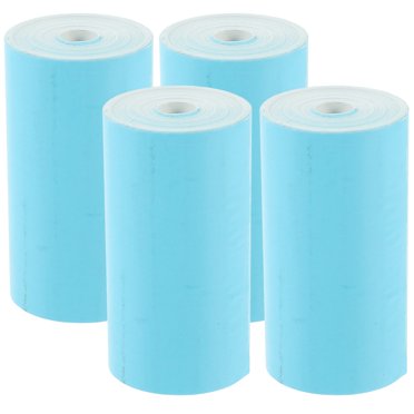 Miangastore 4 Rouleaux de Papier pour Imprimante Thermique Rouleaux de Papier Imprimables Rouleaux de Papier Thermique pour Hôpital