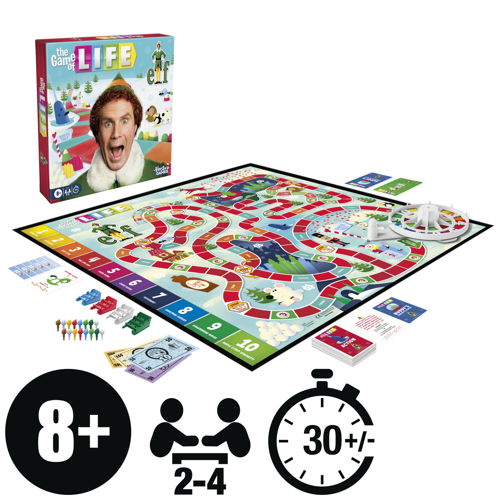 Destins Le jeu de la vie : Le Lutin, jeu de plateau
