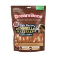 thumbnail image 1 of DreamBone Triple Flavor Dumbbells With Peanut Butter , Rawhide-Free, Artificial-Free Chews For All Dogs 5.7KG, 1 of 7