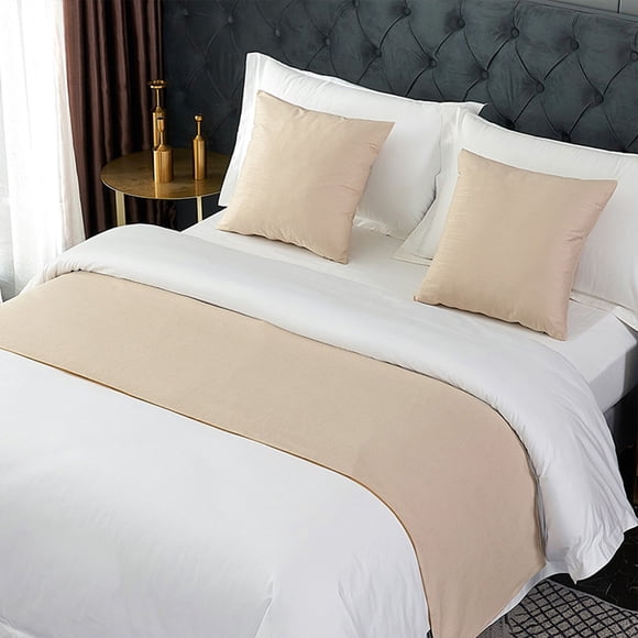 European Hotel Hotel Bed Tail Towel Bed Flag Towel Bed Cover Home Bed Tail Decoration 19.68x 94.48in