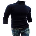 thumbnail image 1 of Chandail à Col Roulé pour Hommes, Tricoté, Décontracté, Haut, T-Shirt, Chandail, 1 of 3