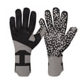 thumbnail image 1 of Black Goalkeeper Gloves Size 6 - Durable Latex and Polyester, Perfect for Soccer, Optional Color Variants Available, 1 of 6
