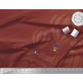 thumbnail image 3 of Soimoi Red Rayon Fabric Architectural Structure & Hot Air Balloon Holiday Fabric Prints By Yard 42 Inch Wide, 3 of 3