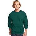 thumbnail image 2 of Hanes Ultimate Cotton Adult Crewneck Sweatshirt, L, Deep Forest, 2 of 3