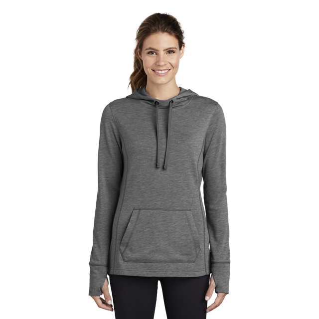 Sport-Tek Femmes Poscharge Tri-Mélange Mèche Molleton à Capuche Pull