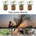 thumbnail image 4 of Amdohai Handmade Woven Planter Round Shape Picnic Container Storage Basket Garden, 4 of 7