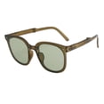 thumbnail image 2 of Lunettes de Soleil Tendance pour Femmes Hommes Polarisées Pliables Rondes Chic Rétro Lunettes de Soleil, 2 of 4