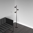 thumbnail image 3 of Dainolite 625LEDF-BK Matte Black Floor Lamp, 3 of 3