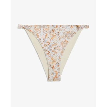 WeWoreWhat Women’s Amber Bikini Bottom, White, X-Large