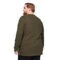 thumbnail image 3 of George Big Men's Waffle Crew Neckline Popover, 3 of 6