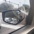 thumbnail image 2 of Ampper Rectangular Blind Spot Mirror, HD Glass Frameless Stick on Adjustabe Convex Wide Angle Rear View Mirror for Car Blind Spot, Pack of 2, 2 of 7