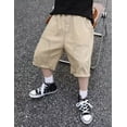 thumbnail image 4 of Shorts Cargo pour Garçons Enfants, Shorts Décontractés Extensibles pour Jeunes Garçons, Bas Cargo d'Extérieur, 4 of 6