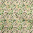 thumbnail image 1 of oneOone Silk Tabby Green Fabric Floral Craft Projects Decor Fabric Printed By The Yard 42 Inch Wide-X4, 1 of 4