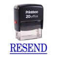 thumbnail image 2 of Printtoo Encore Tampon en Caoutchouc Auto-Encriant Tampon de Bureau Stationnaire-Bleu, 2 of 2