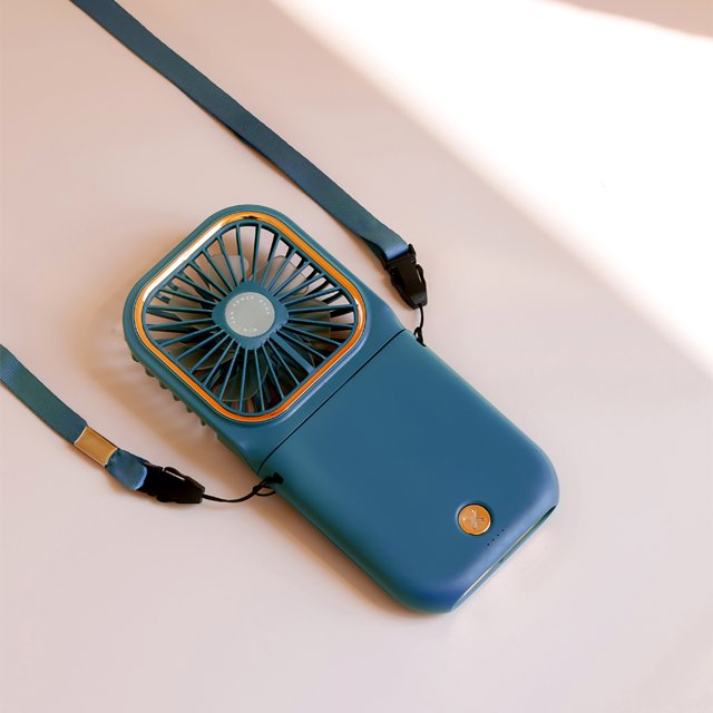 Yhmxh Fan-Desk Fan Portable Fan Box Fan Mini Fan Machine Multi-purpose Folding Mini USB Charging Small Fan Third Gear Fan Student Portable Hanging Fan Folding Desktop Fan desktop fan