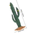 thumbnail image 2 of HINTRMENT Sand Table Decoration Cactus Shape Green Plastic For Office Decor 1 Set, 2 of 7