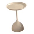 thumbnail image 3 of yuksok Table d'Appoint Ronde en Fer Base Stable Table Basse pour Salon Chambre Bureau Hauteur 60 cm, 3 of 9