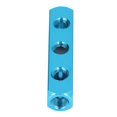 thumbnail image 2 of Aluminum Manifold Block Splitter  Compatible with Air Pumps Cylinders  Compressors for Automation Equipment, 2 of 8