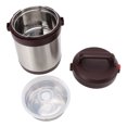 thumbnail image 3 of Food Thermal Jar 304 Stainless Steel Three Layers Portable Insulated Lunch Bento for Students Work, 3 of 7