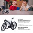 thumbnail image 3 of Alloy Racing Bike Model Dual Handlebar Sliding Steering Bicycle Toy With Real Design, Cultivate Hands On Ability For Kids, 3 of 8