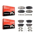 thumbnail image 1 of Positive Plus Front Rear Semi-Metallic Brake Pads Kit for Car Toyota Corolla Matrix Pontiac Vibe Scion xB KPF-100089, 1 of 8