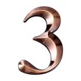 thumbnail image 2 of Vaidha Black Modern House Numbers Mailbox Numbers 0-9 Self-Adhesive Street Door Home Address Metal Numbers For Outside Or Inside Signs Easy Install, 2 of 3