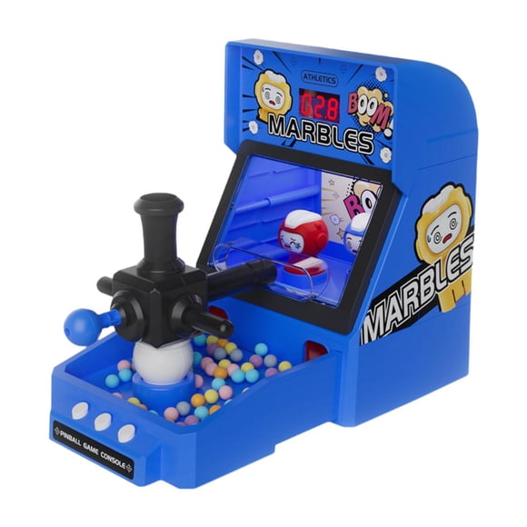 lionlar Machine de Jeu de Marbre Jeux de Table Jeux de Marbre pour Enfants de 4 5 6 Ans Garçons Filles Bleu