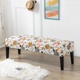 thumbnail image 3 of Bench Covers High Stretch Slipcover For Dining Room Bench Seat Cushion Cover E, 3 of 8