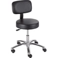 thumbnail image 2 of Scranton & Co Tabouret de Laboratoire Noir avec Levage Pneumatique, 2 of 2
