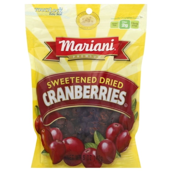 Mariani Canneberges Séchées Sucrées de Qualité Supérieure