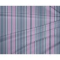 thumbnail image 3 of oneOone Tissu Polyester Lycra Imprimé Rayures Multicolores Tissu BTY 56 Pouces de Large, 3 of 3