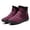 Red, variant on LSLJS Snow Boots Womens Winter Ankle Boots Ladies Warm Fur Lined Booties Thickening Shoes Casual Flat Sneakers Outdoor Booties