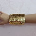 thumbnail image 3 of Ruiboury Shiny Gauntlet Glove Stand Out In Crowd With Eye-Catching Armwear Lightweight Silver, 3 of 6