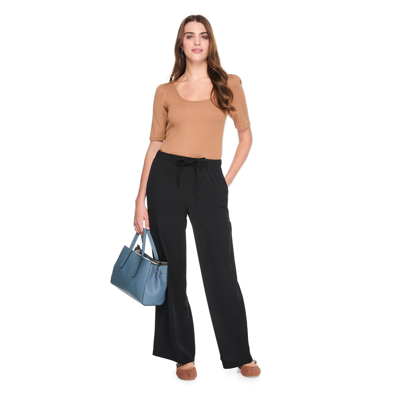 George Women's Puff-Sleeve Top