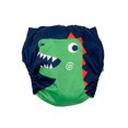 thumbnail image 1 of ZOOCCHINI - Couche de Poche Réutilisable Devin Dinosaure 2 Pk 7-35 Lb, 1 of 1