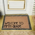 thumbnail image 3 of Door Mat Outside Entrance Coir Doormats Outside Mats for Door Front Door Rug Indoor Entrance Rectangular Entryway Welcome Doormat Welcome Mat for Front Door and Outdoor Entrance, 16x24 Inch, 3 of 4