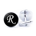 thumbnail image 4 of LYMAYTER Letter Cufflinks 1 Pair Men's Cufflinks - Letter Pattern, Electroplated, 4 of 7