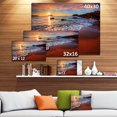 thumbnail image 4 of Design Art - Superbe Plage Océanique au Coucher du Soleil, 4 of 4