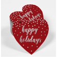 thumbnail image 2 of Inkdotpot Pack Of 50 Real Silver Foil Paper Tags Happy Holiday Favor Hang Tags, 2 of 6