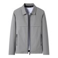 thumbnail image 3 of Transition Jacket Men's Jacket Lightweight Jacket Leisure Summer Jacket With Zip Pockets, 3 of 3