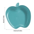 thumbnail image 3 of Plastic Plates Reusable,Apples To Apples,Apples Shape Plates Impregnable Dinner Plates Dishwasher Microwave Safe Plastic Plates Reusable Lightweight Plates for Kitchen or Camping 3.35X3.15 Inches, 3 of 6