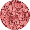 thumbnail image 1 of Ahgly Company Machine Washable Indoor Round Transitional Red Area Rugs, 4' Round, 1 of 7
