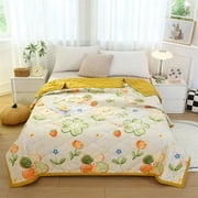 CNKOO Clearance Cooling Comforter Queen Size  Double-Sided Cool Tech Comforter  Soft Cooling Comforter for Hot Sleepers Breathable & Lightweight Comforter Queen Duvet Insert