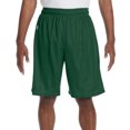 thumbnail image 3 of 9 Dri-Power Tricot Mesh Shorts, M, Dark Green, 3 of 6