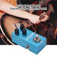 thumbnail image 4 of DK Electric Guitar Delay Effects Pedal with Metal Housing - 6.35mm Mono Input/Output, 3PDT True Bypass Switch, Level/Repeat/Delay Controls, Blue LED Indicator, 1MΩ Input/10KΩ Output Impedance, 9V DC, 4 of 6