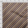 thumbnail image 3 of oneOone Georgette Viscose Brown Fabric Patchwork Craft Projects Decor Fabric Printed By The Yard 42 Inch Wide, 3 of 5