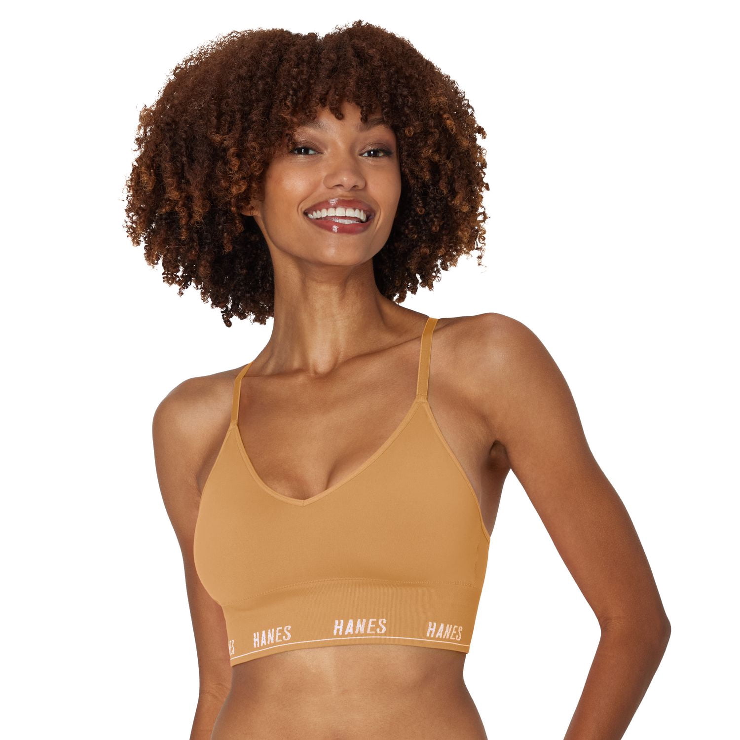 Hanes Moves 360° Flex Seamless Triangle Bralette