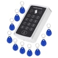 thumbnail image 2 of Amdohai 125KHz Single Door Proximity RFID Card Access Control System Keypad Include 10pcs ID Keyfobs, 2 of 8