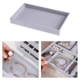 thumbnail image 3 of Milaget Velvet Jewelry Display Organizer Case Tray Holder Necklace Ears Bangle Storage StyleA-Empty Tray, 3 of 9
